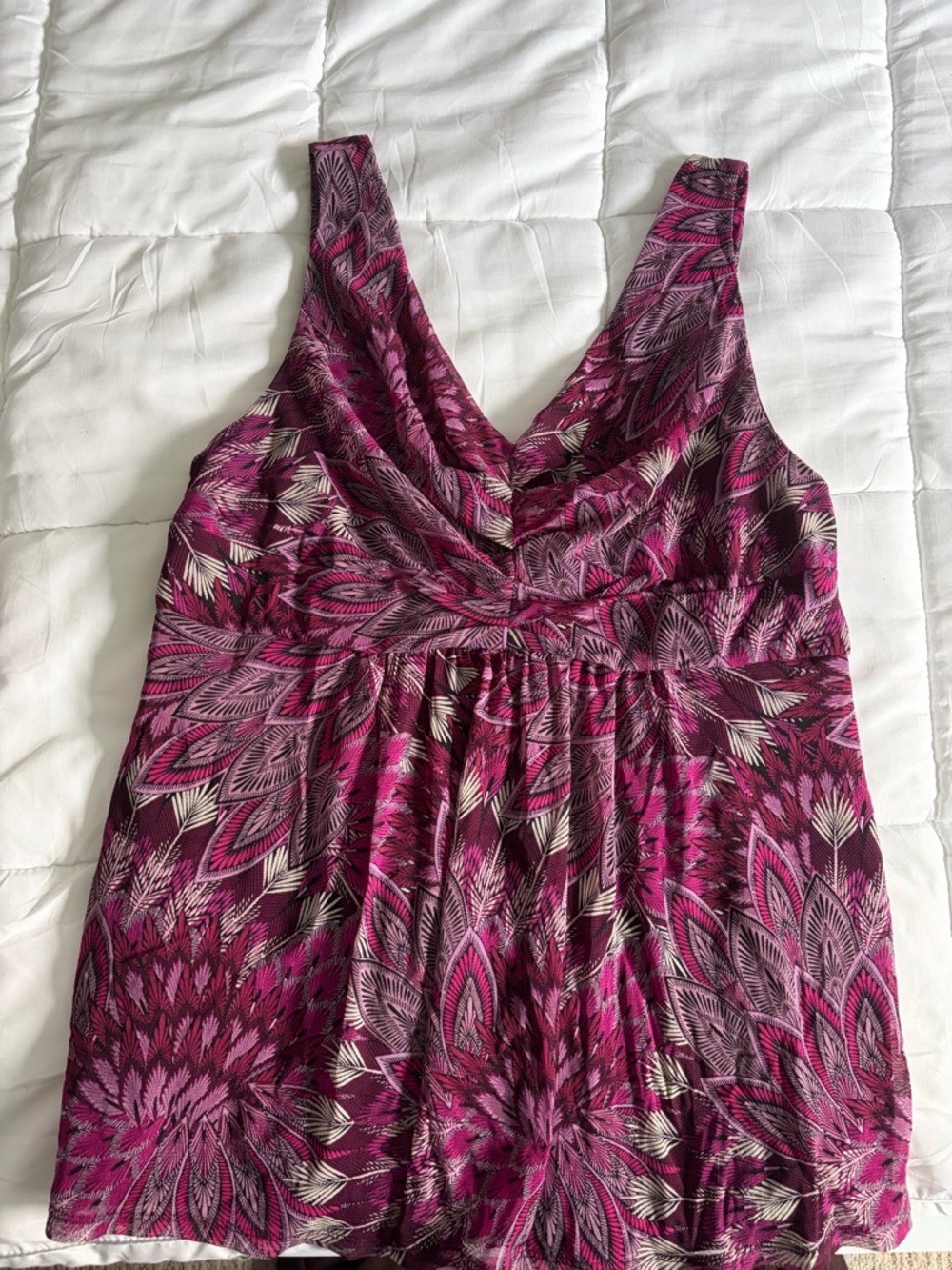 Pink Floral Top